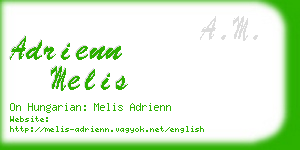 adrienn melis business card